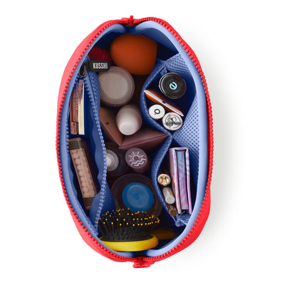 Neoprene Makeup Bag- Machine Washable Cosmetic Case