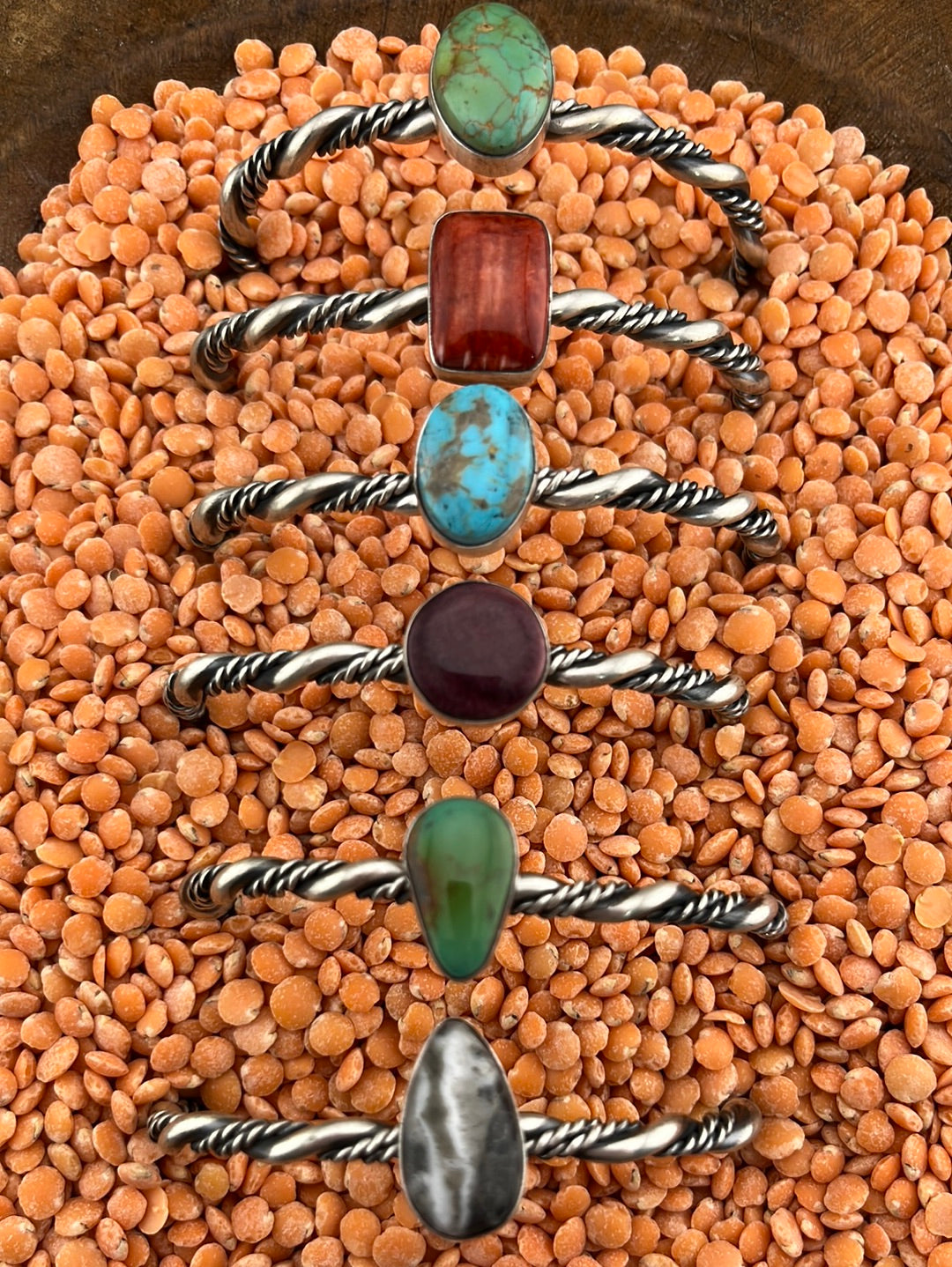 Big Bend Triple Twist Sterling Silver Cuff Bracelet