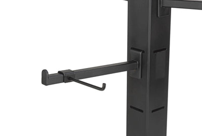 Arms & Hooks for 4-Sided Tabletop Displays (21622, 22501): Arms for Stand (Pack of 4) / Black