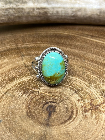 Sendera Oval Turquoise Ring - size 7.5