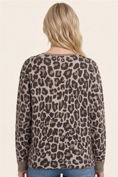 Lohan Leopard Sweater