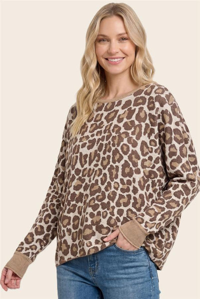 Lohan Leopard Sweater