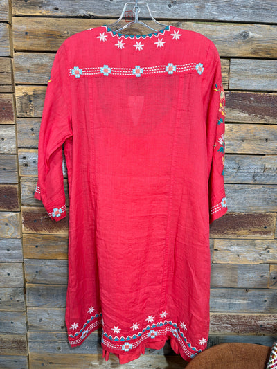 Johnny Was Seamed Swing Dress