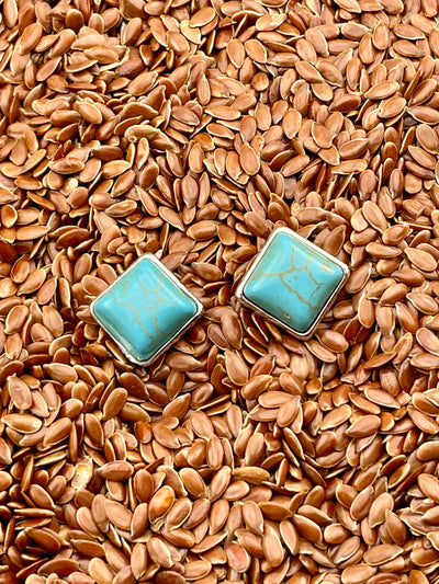 Hext Simple Fashion Stud Earrings - Diamond