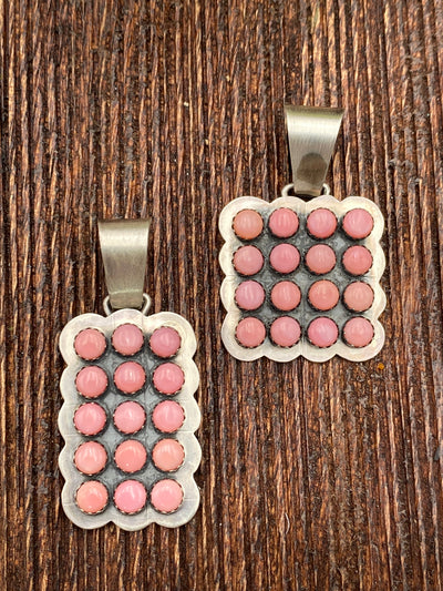 Bubblegum Sterling Pink Dots Pendant