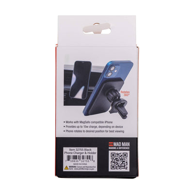 Magnetic Wireless Vent Mount Charger | Car Phone Charger