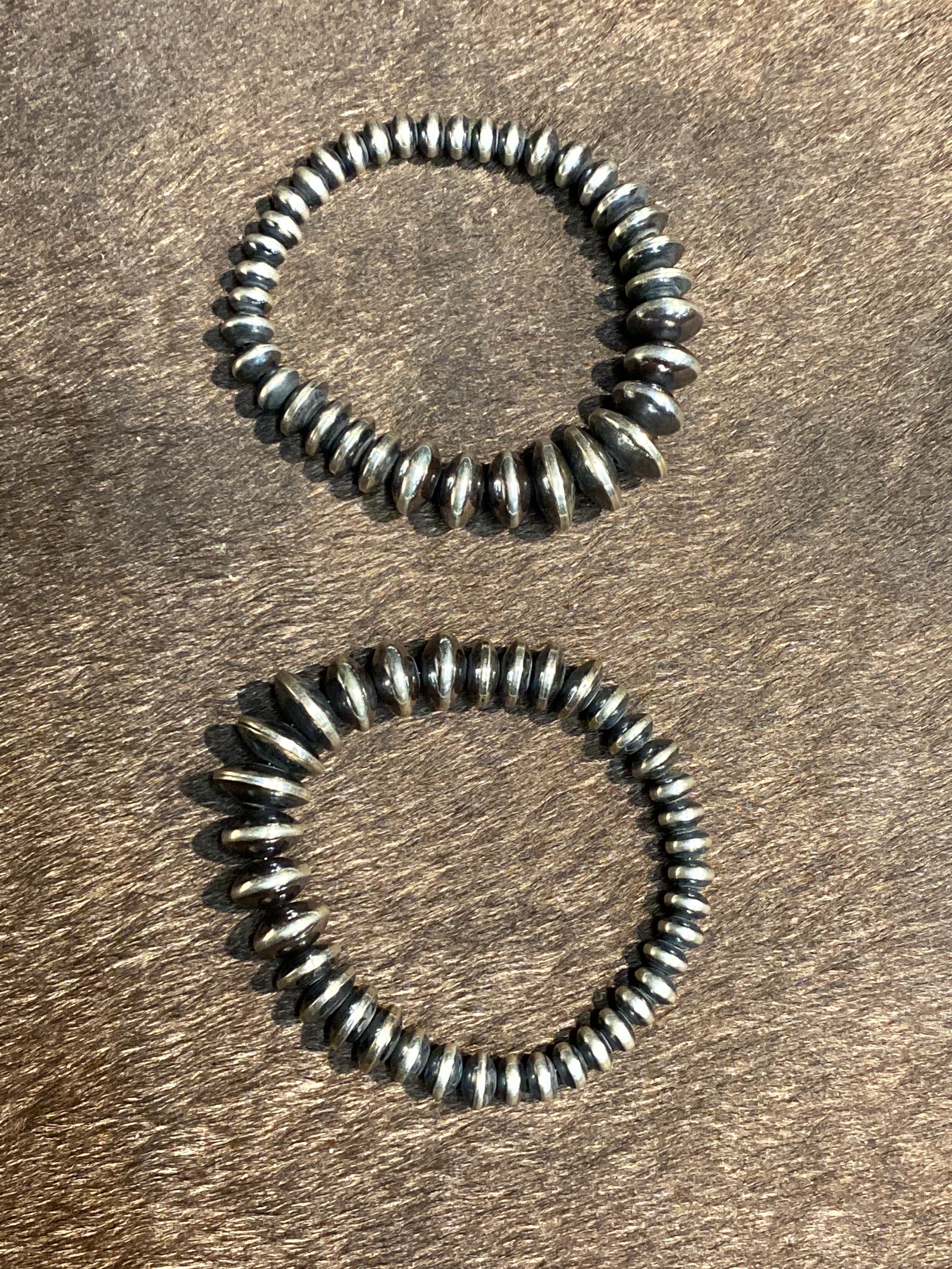 Clifton Varied Navajo Saucer Stretch Bracelet