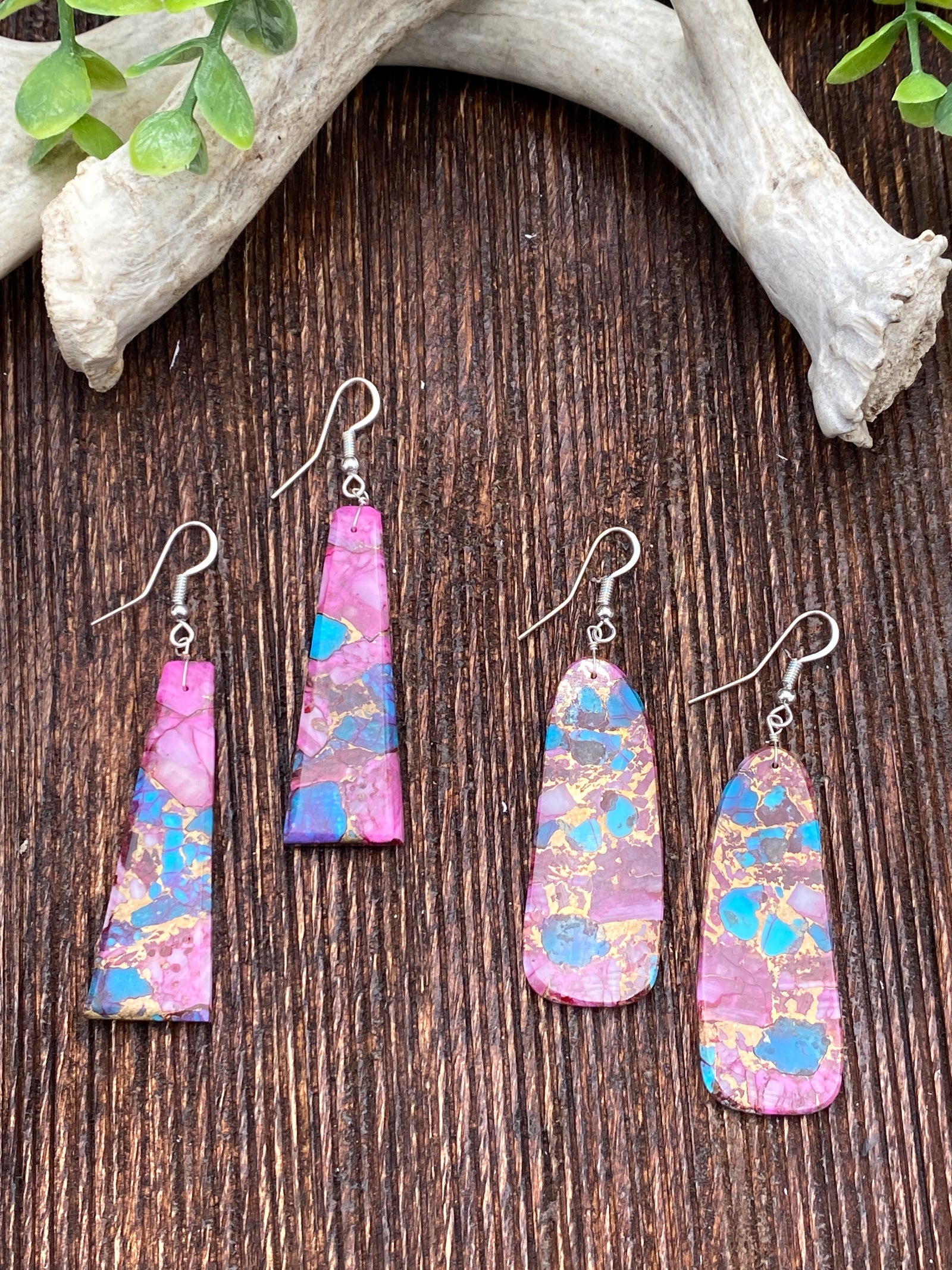 Eleanor Mojave Slab Earrings