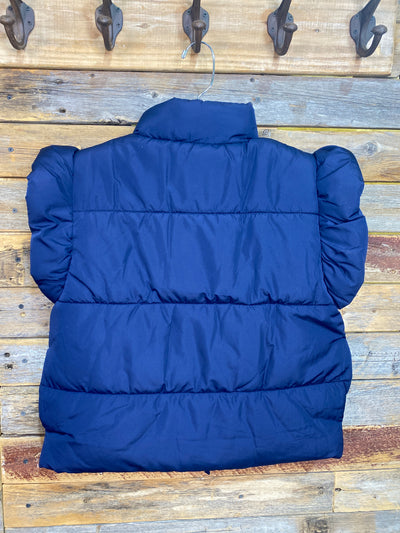 Flutter Sleeve Puffer Vest