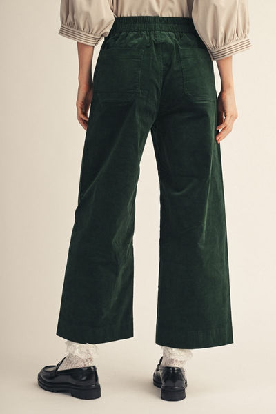 Rocio Wide Leg Corduroy Pants