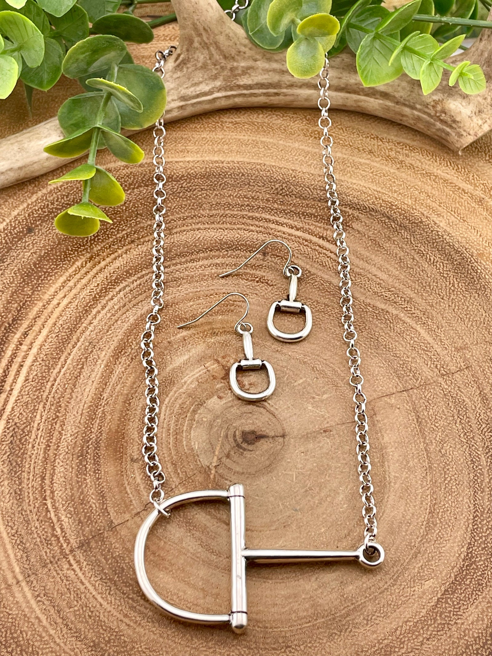 Cannon Fashion Horse Bit Necklace Or Earrings