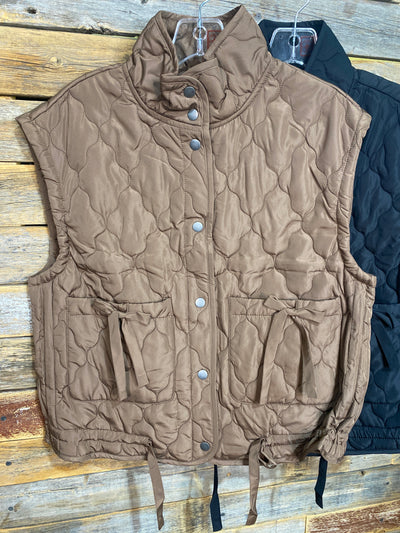 Quilted Puffer Vest