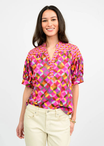 Ivy Jane Geo Mix Popover Top