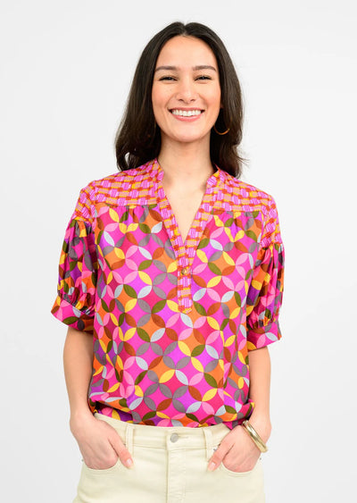 Ivy Jane Geo Mix Popover Top