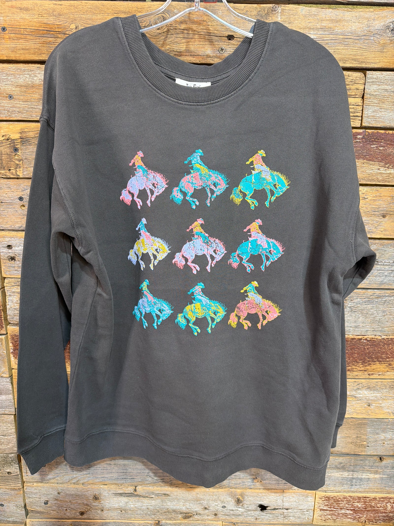Charcoal Bronc Riders