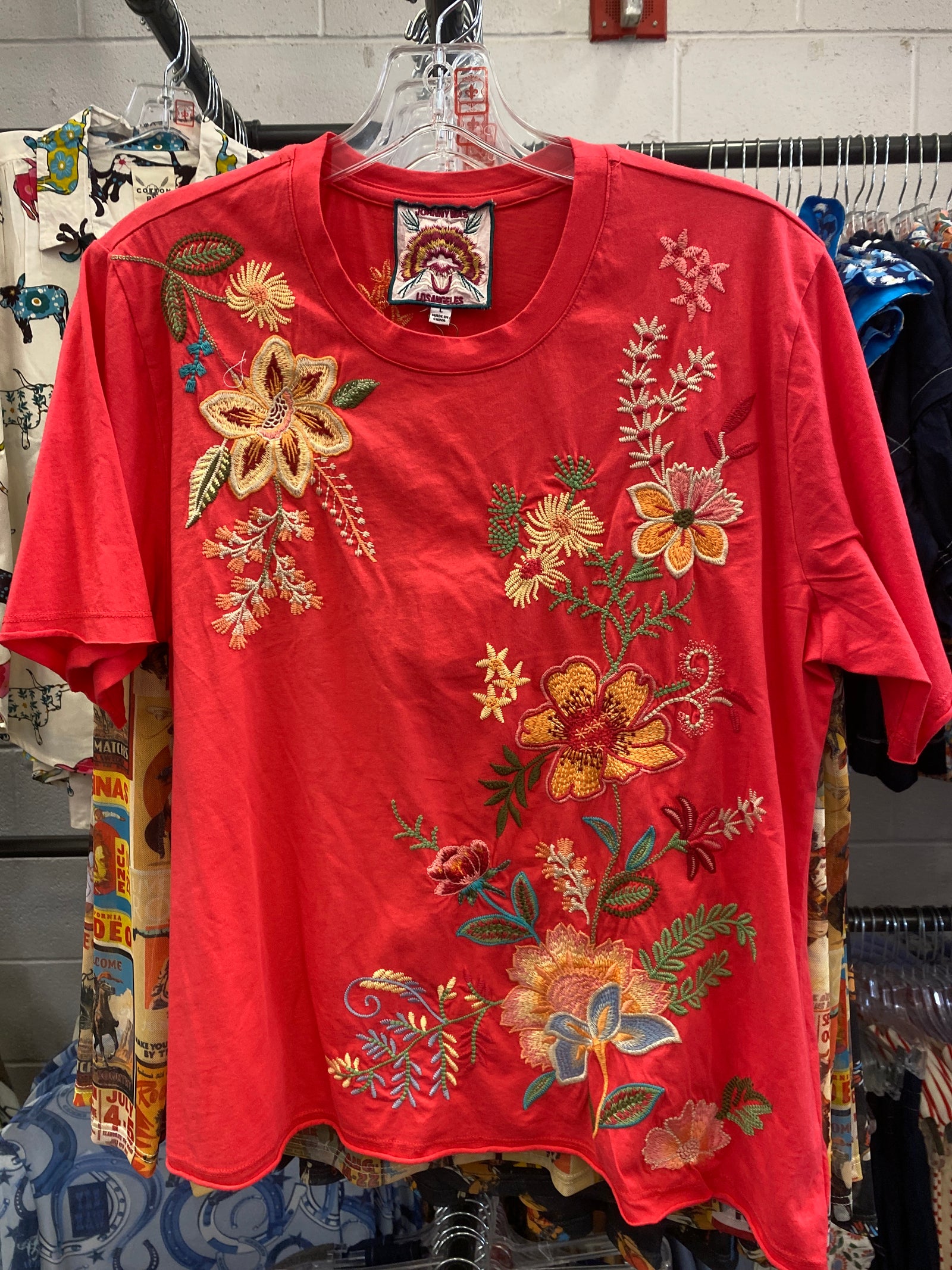 Johnny Was Raw Seam T-Shirt