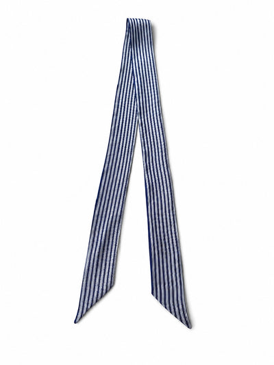 Western 100% Silk Twilly Ribbon Scarves