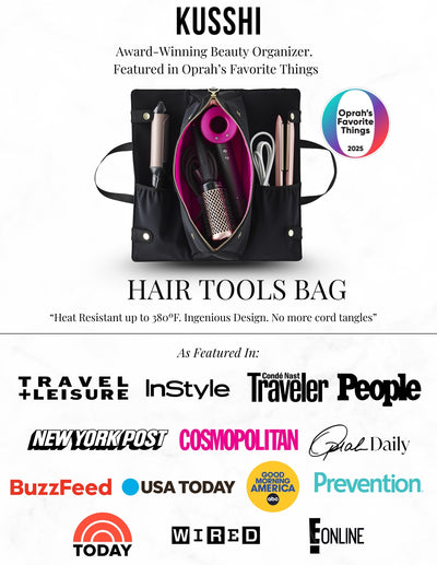 Hair Tools Bag - Heat Safe and Machine Washable