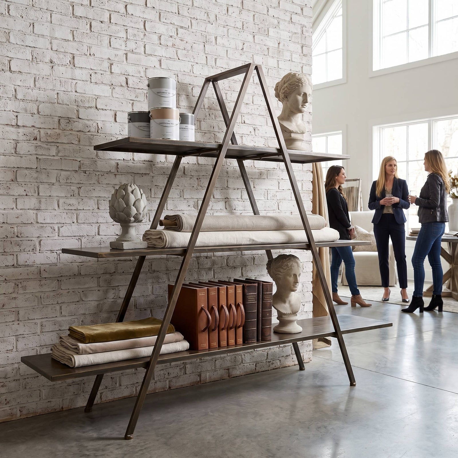 3 Tier A-Frame Display Shelf