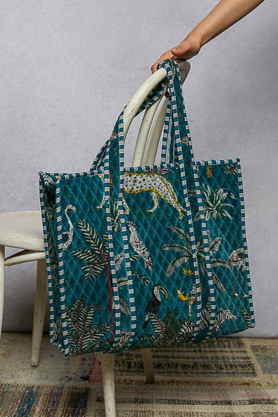 Quilted Large Everyday Tote Bag