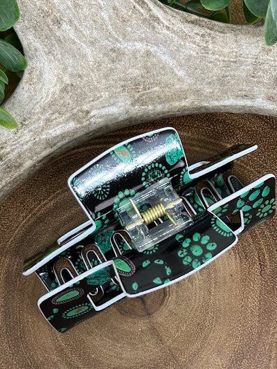 Turquoise Jewelry Hair Clip