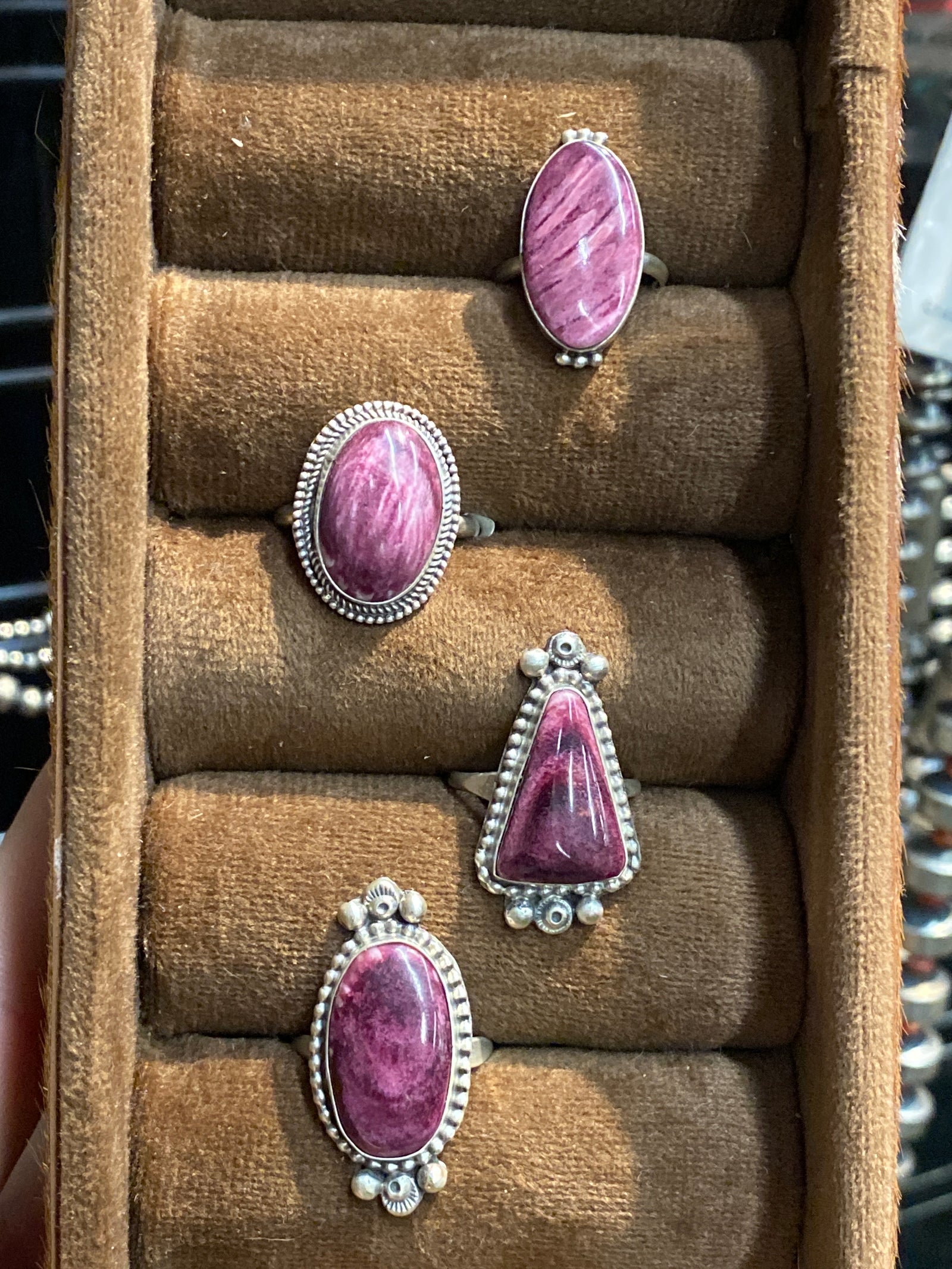 Bristol Sterling Purple Spiny Ring