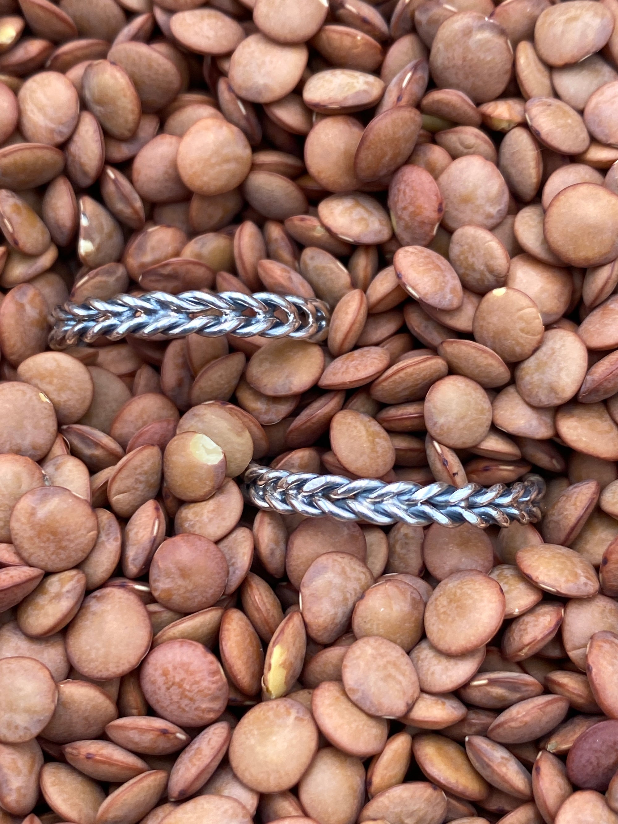 Franco Braided 3mm Sterling Ring