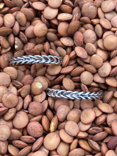 Franco Braided 3mm Sterling Ring