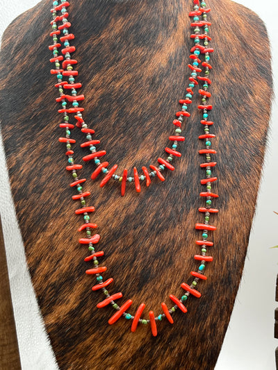 Spicy Multi Stone Sterling Necklace