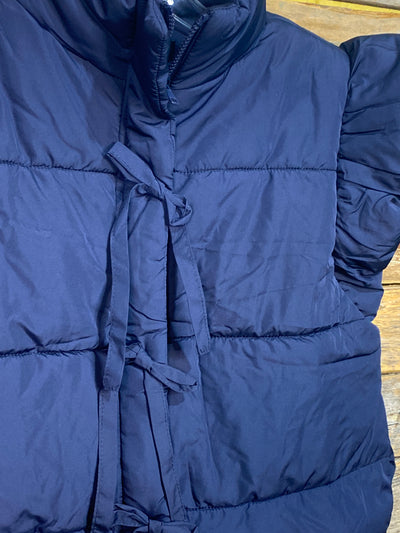 Flutter Sleeve Puffer Vest