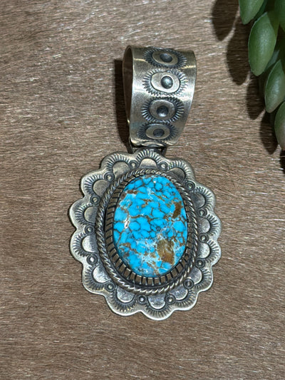 Missy Assorted Sterling Kingman Single Stone Pendants