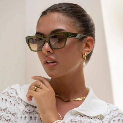 Hayden Midnight Olive Sunglasses