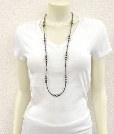 Biffen Fashion Varied Navajo Necklace - 36"