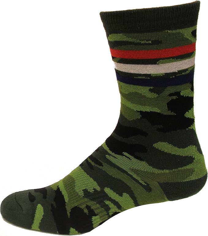 Varsity Camo Women's Crew Sock
