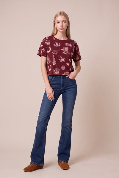 Western Printed T-shirt