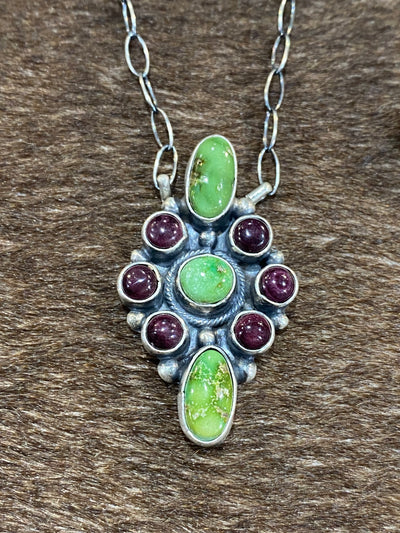 Sonoran Gold Turquoise & Purple Spiny