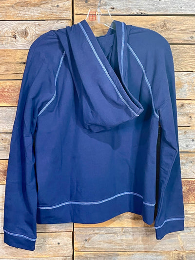 Johnny Was Hooded Raglan Sweatshirt - Zinnia