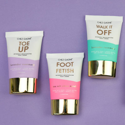 Foot Fetish - Clean + Vegan Foot Crème - Sea Salt Citrus + Neroli - 3.4oz