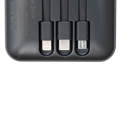 POWERplay Portable Charging Bank | Built-in Cables Charger
