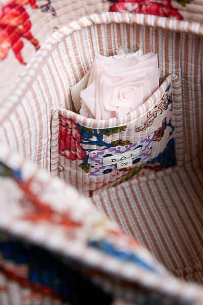 Quilted Large Everyday Tote Bag
