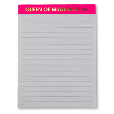 Queen of Multi Tasking Note Pad