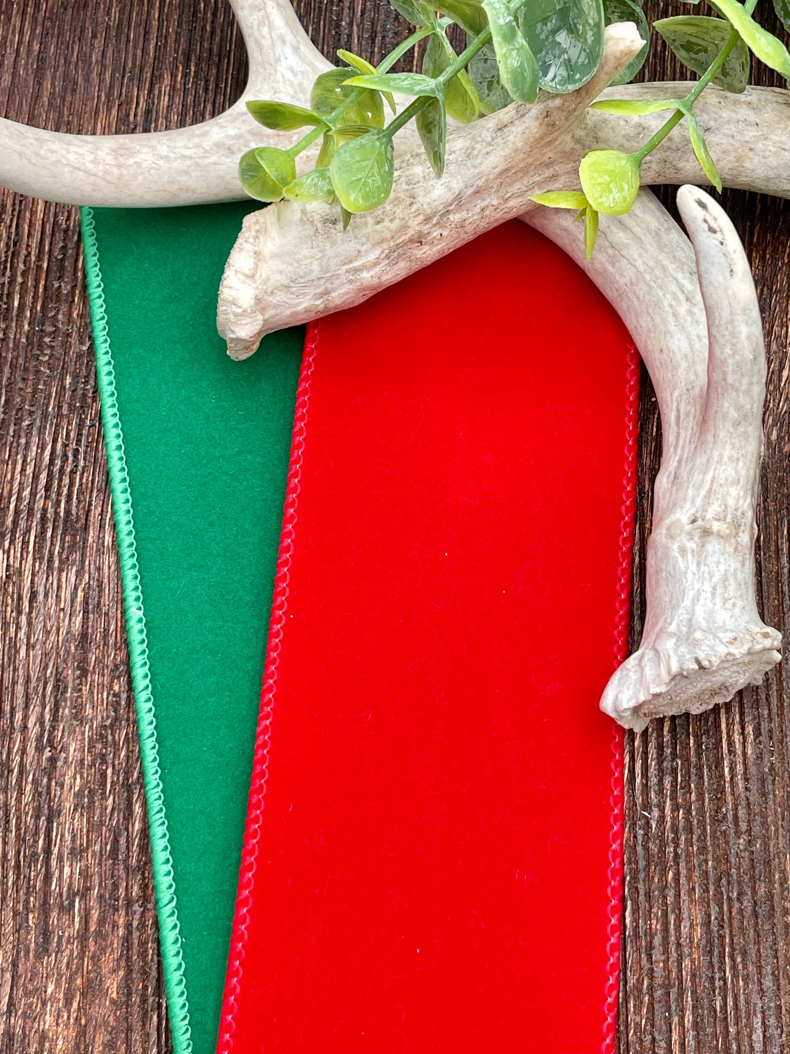 Velvet Wired Ribbon - 2.5" x 10yards