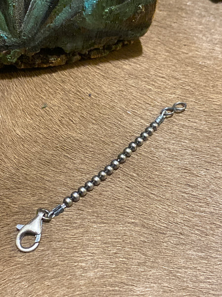 Extenders - Sterling 3mm Navajo Pearl - Accessorize In Style