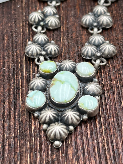 Flynn Sterling Palomino Turquoise Necklace & Earring Set