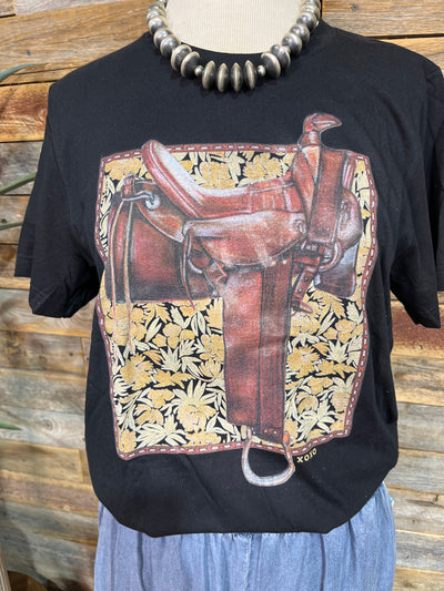 XOXO Vintage Saddle -Black