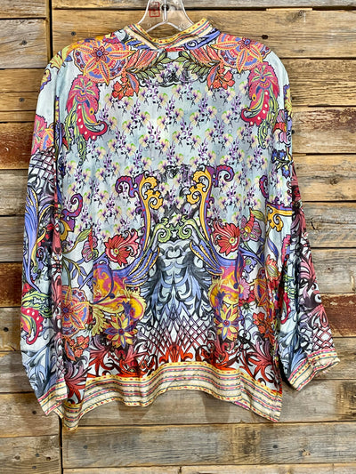 Johnny Was Audrey Oversized Blouse - Akai
