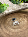 Mammoth Cave Sterling Oval Onyx Ring