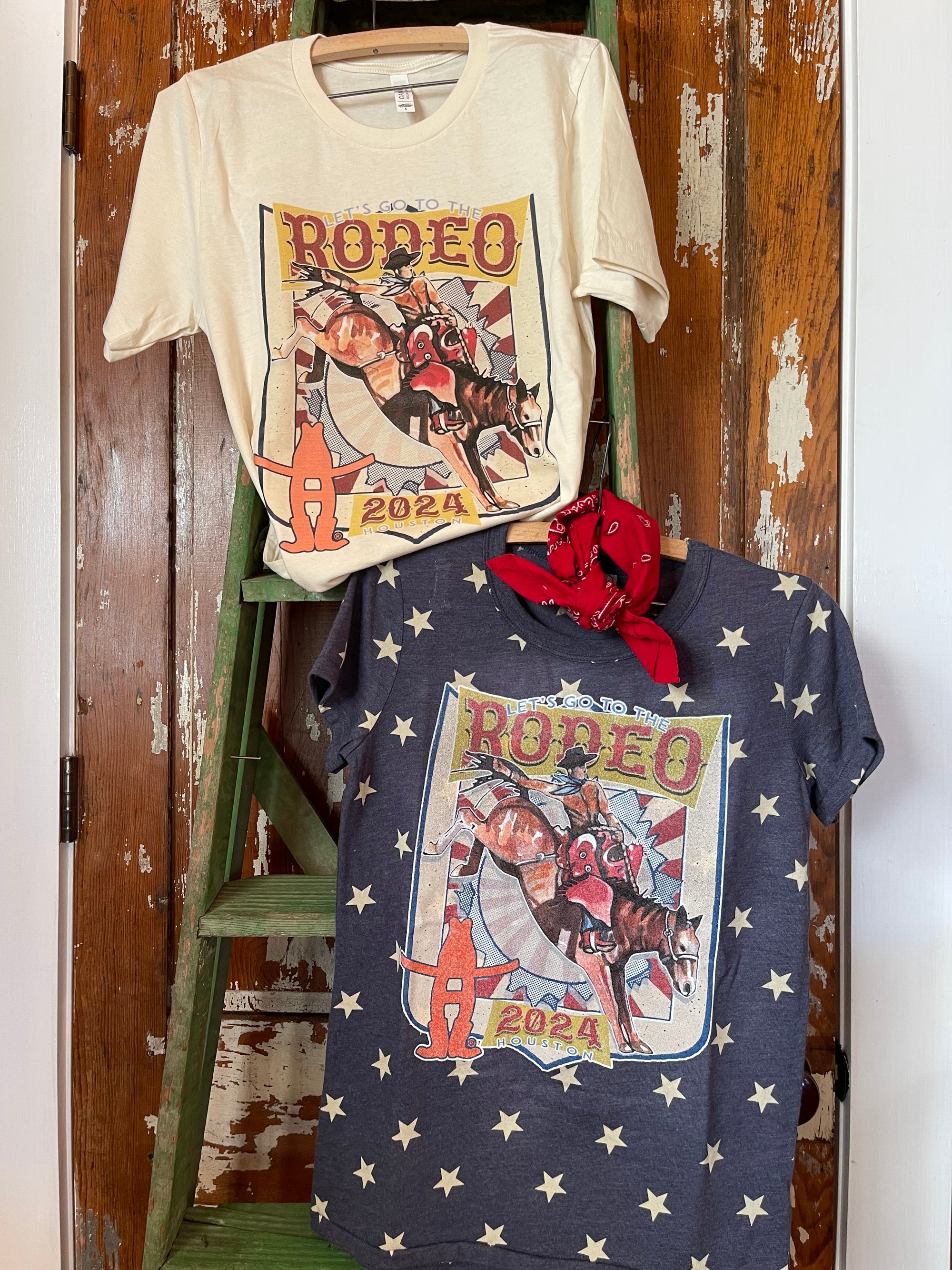Howdy H Circus Backnumber Graphic STAR Tee