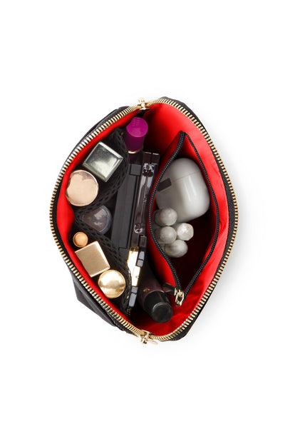 Everyday Makeup Bag — Small Machine Washable Cosmetic Bag