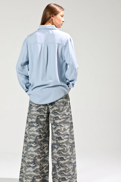 Light Denim Button Down Shirt